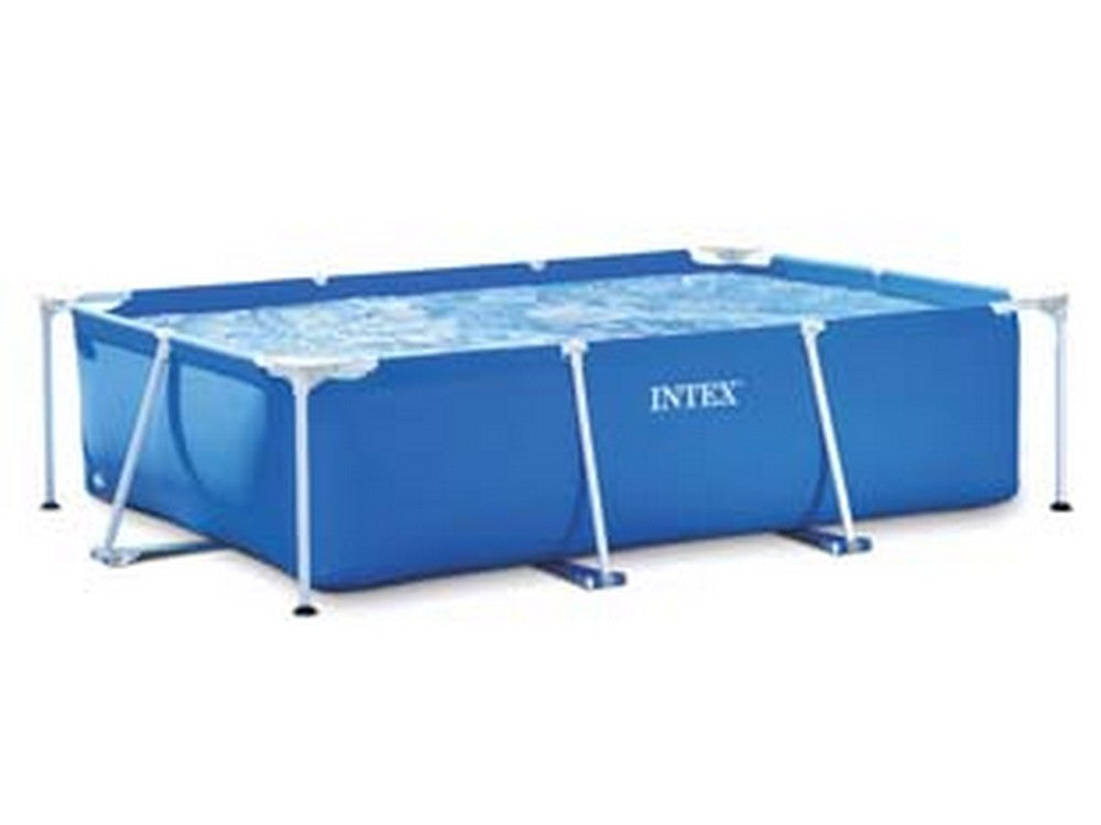 piscina "frame" rettangolare con telaio portante senza pompa cm.260x160x65h. - capacit? lt.2282 - peso kg.17,4 (28271) cod:ferx.fer253420