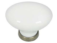 pomoli ovali in porcellana mod.p02.00 bianchi - mm.24x34x25h. cod:ferx.fer255011