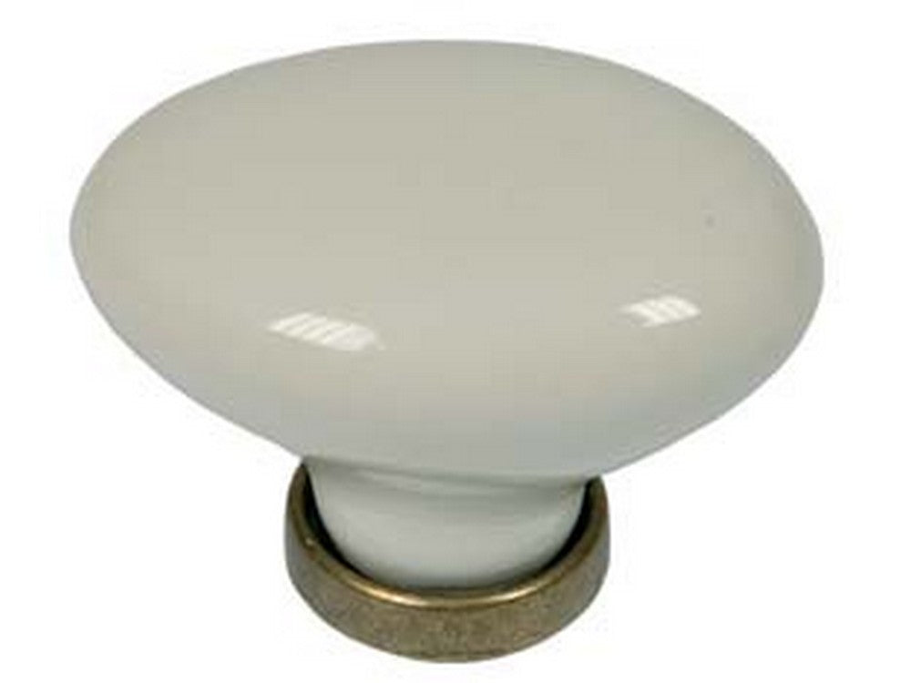 pomoli ovali in porcellana mod.p02.01 avorio - mm.24x34x25h. cod:ferx.fer255059