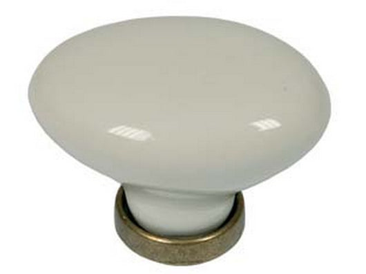 pomoli ovali in porcellana mod.p02.01 avorio - mm.24x34x25h. cod:ferx.fer255059