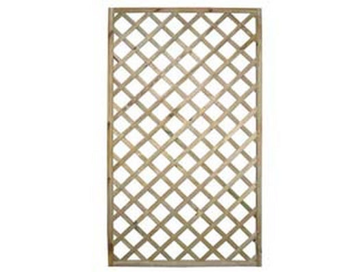 traliccio in pino impregnato - cm. 60x180h., listello mm.8x30, cornice mm.34x34 cod:ferx.fer38997