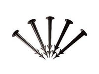 5blister chiodo ferma telo in nylon nero in confezione pezzi 20 - mm.110 cod:ferx.fer256261