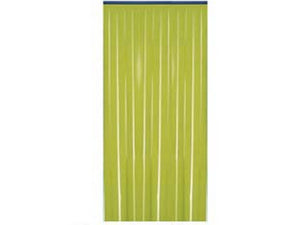 tenda in plastica a strisce verde - cm.120x230h. cod:ferx.fer256544