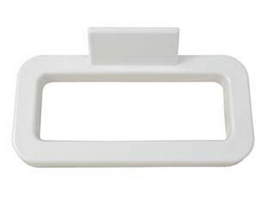 1blister portasciugamani anello in plastica bianco - cm.17x18 blister pz.1 cod:ferx.fer257589