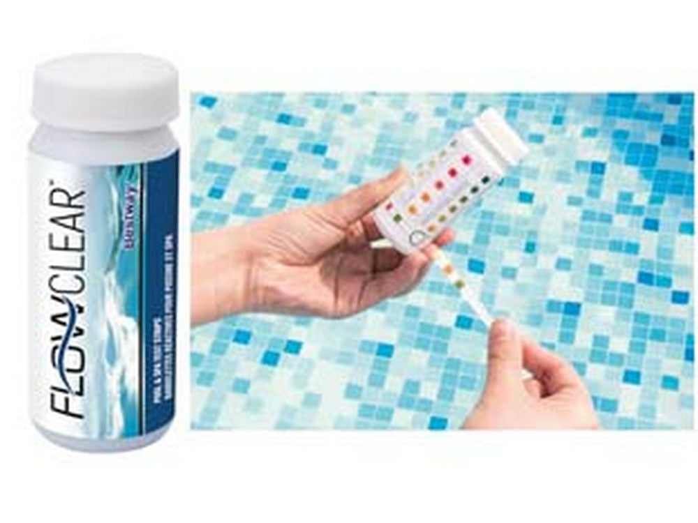 acqua test per piscine e spa strisce 3 in 1 - 50 strisce in flacone (art.58 cod:ferx.fer260404