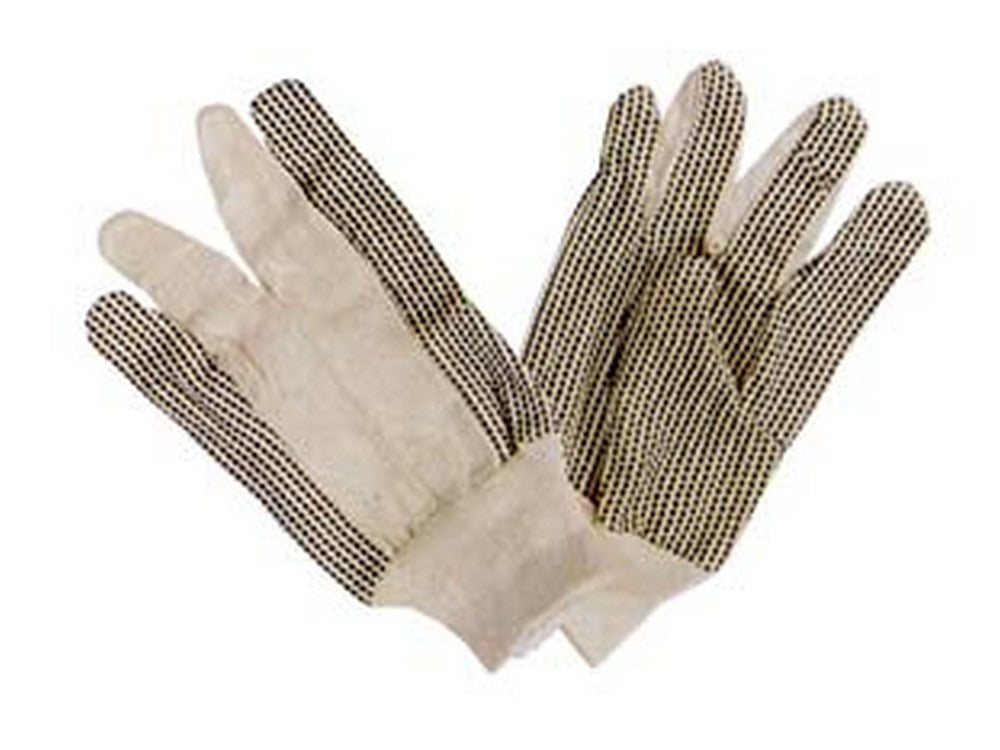 guanti in cotone puntinati con polsino taglia 10 cod:ferx.fer261432