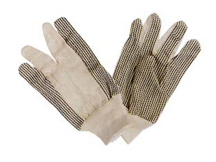 guanti in cotone puntinati con polsino taglia 10 cod:ferx.fer261432