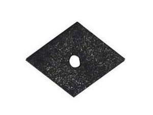 rondella  a rombo in ruberoide - mm.30x30 cod:ferx.fer263511