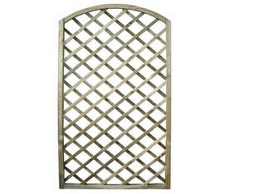 traliccio ad arco in pino impregnato cornice mm.30x35 - cm. 90x180h. cod:ferx.fer263634