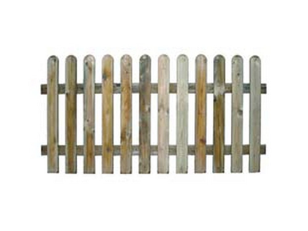 steccato a doghe continue in pino impregnato - cm.180x100h. cod:ferx.fer263726