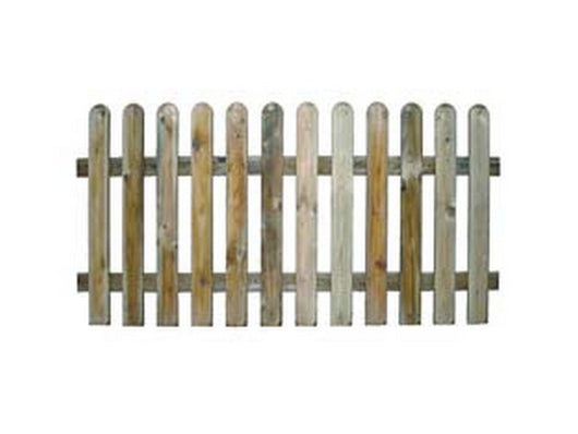 steccato a doghe continue in pino impregnato - cm.180x100h. cod:ferx.fer263726