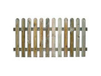 steccato a doghe continue in pino impregnato - cm.180x70h. cod:ferx.fer429016