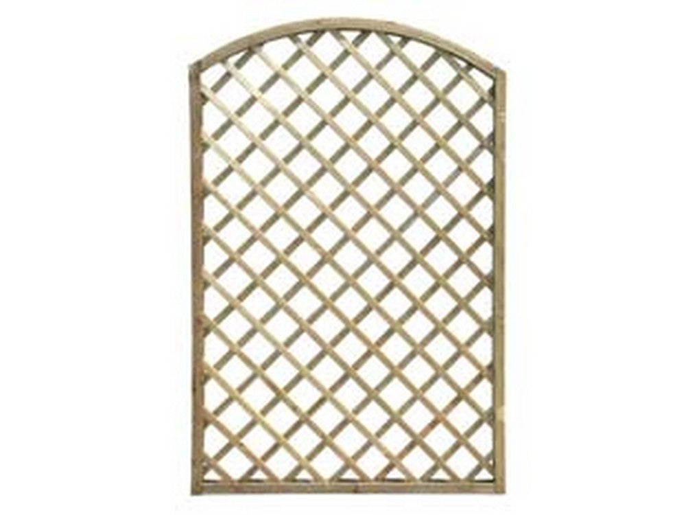 traliccio ad arco in pino impregnato cornice mm.40x40 - cm. 90x180h. cod:ferx.fer263764