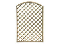 traliccio ad arco in pino impregnato cornice mm.40x40 - cm. 90x180h. cod:ferx.fer263764