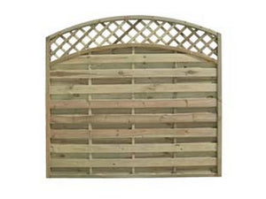 frangivento ad arco in pino impregnato - cm.180x180h. cod:ferx.fer264082