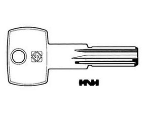 chiavi punzonate per cilindri agb 6 spine agb9 - agb9 cod:ferx.fer268905