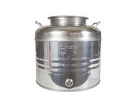 fusto inox per olio graffato lt.30 - ? mm.310x480h. cod:ferx.fer269384