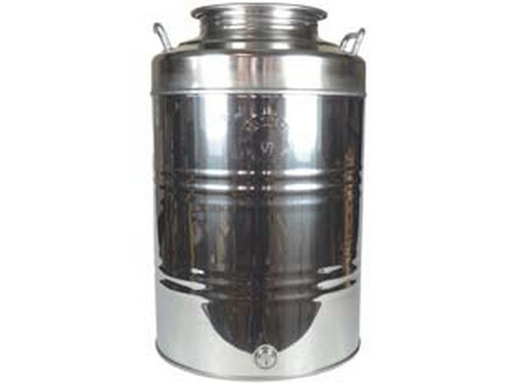 fusto inox per olio graffato lt.100 cod:ferx.fer269711