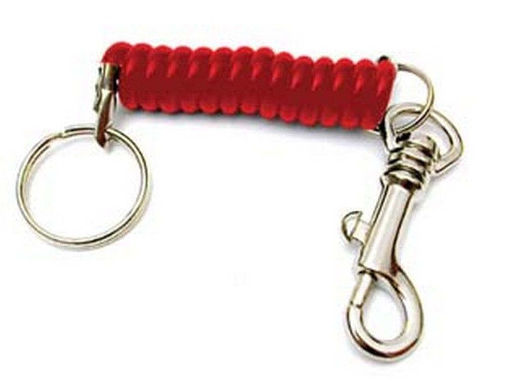 moschettone portachiavi cromato con mollettone estensibile cod:ferx.fer270526