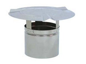 fumaioli a cappello in acciaio zincato - ? cm.12 cod:ferx.fer270953