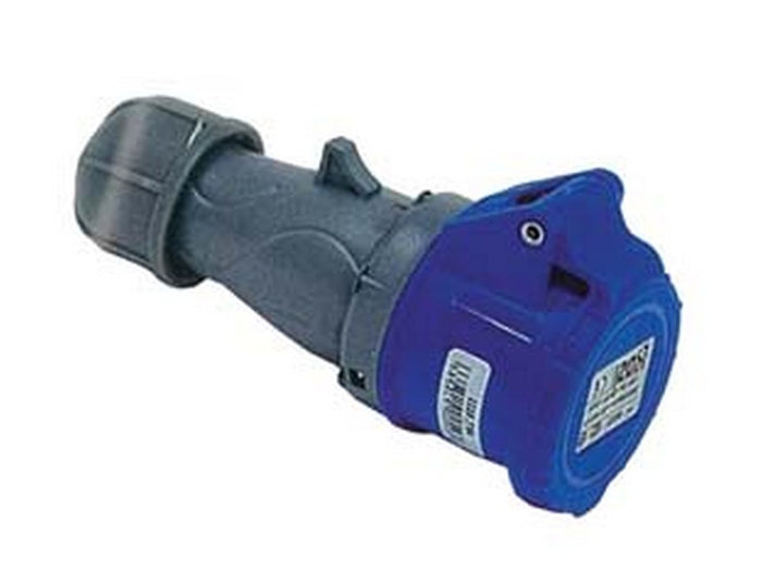 presa industriale volante blu 2p+t cee ip44 -16a colore blu cod:ferx.fer271837