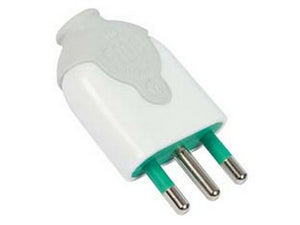 spina dritta 2 poli + terra 16a bianca - bianca 80020 cod:ferx.fer272643