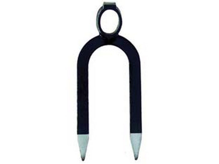 zappone bidente occhio ovale "orsatti" - gr.900 cm.12x30h. occhio ? mm.34/37 cod:ferx.fer273237