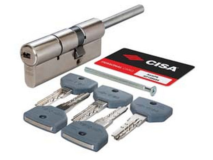 cilindri a infilare profilo europeo "asix p8 pro" per pomolo 0q317 - mm.79 (50-30) 0q31790012sd cod:ferx.fer274470