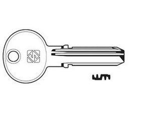 chiavi punzonate per cilindri tesa 5+5 spine te7 - te7 cod:ferx.fer275910