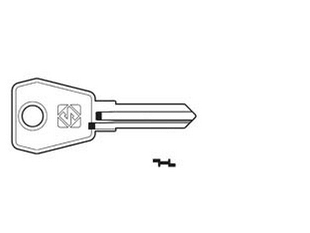 chiavi per cilindri l&f 6-7-8 spine piccole lf45r - lf45r sx cod:ferx.fer275996