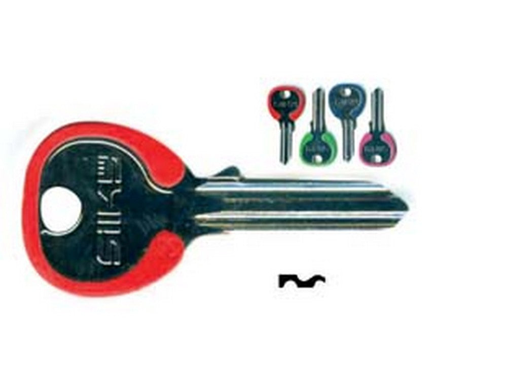 chiavi cilindri 5 spine piccole ie3dz ie3dz dx silky 4 colori assortiti cod:ferx.fer276016