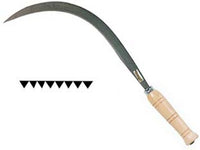 falciola dentata aperta - n?7/0 art.2557 cod:ferx.fer277174