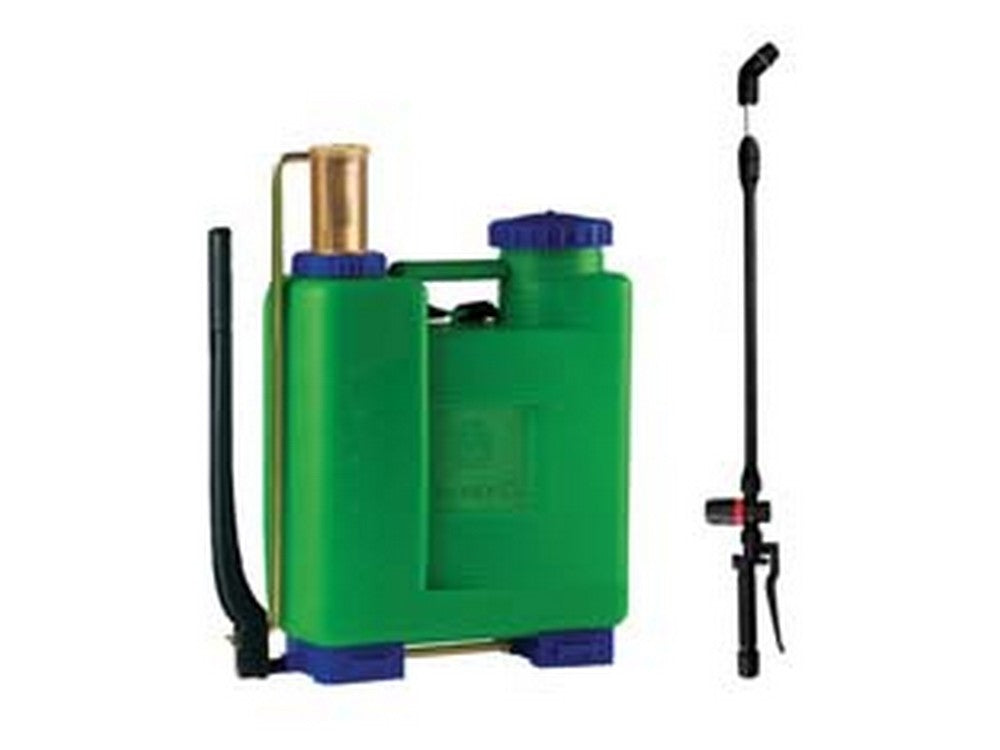 pompa a zaino rosy 16 lt.17,95 con regolatore pompante ottone - con pompante in ottone cod:ferx.fer278584