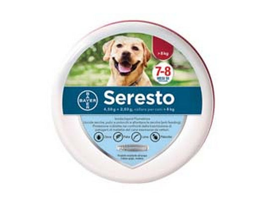 collare contro pulci e zecche cani oltre 8 kg. - per cani oltre kg.8 cod:ferx.fer279932