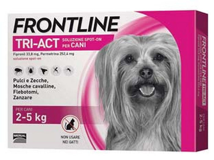 tri-act spot-on per cani "xs" - in confezione da 3 pipette cod:ferx.fer280822