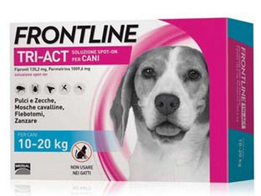 tri-act spot-on per cani "m" - in confezione da 6 pipette cod:ferx.fer438209