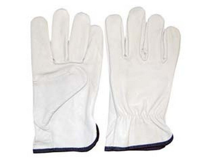 guanti da lavoro in pelle bovina bianco - tg.8 cod:ferx.fer281065
