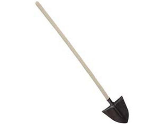 badile a punta forgiato con manico - cm.28 x 28 cod:ferx.fer281492