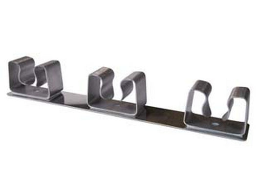 gancio appendiscopa 3 posti acciaio inox  cod:ferx.fer284578