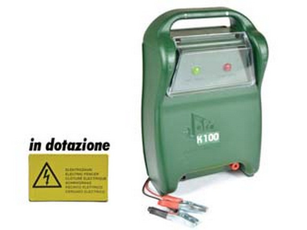 apparecchio per elettrorecinzione mandrian k100  cod:ferx.fer284585