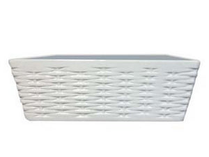 umidificatore vaschetta in ceramica - mm 208x88x53h. cod:ferx.fer284738