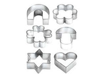 set 6 tagliabiscotti in anello "delicia" - ø cm.5  cod:ferx.fer285667