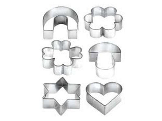 set 6 tagliabiscotti in anello "delicia" - ø cm.5  cod:ferx.fer285667