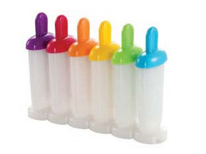 stampi per ghiaccioli "bambini" - supporto cm.12x16, nr.6 stampi h cm.12 cod:ferx.fer286015