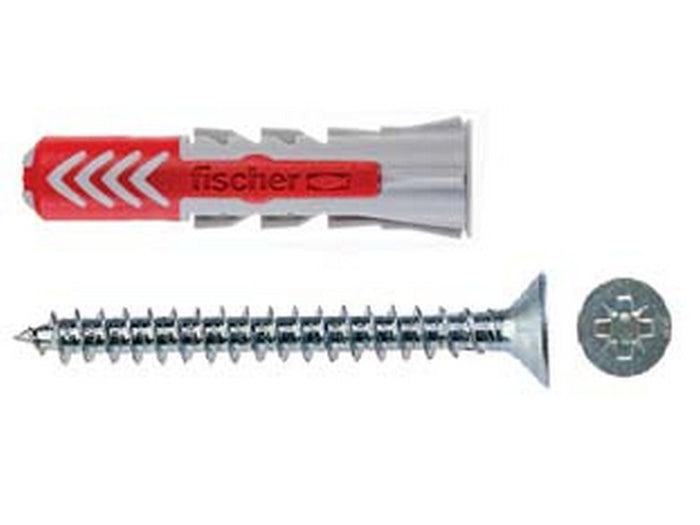 tassello bi material con vite "duopower" - ø mm.6x30 cod:ferx.fer287043