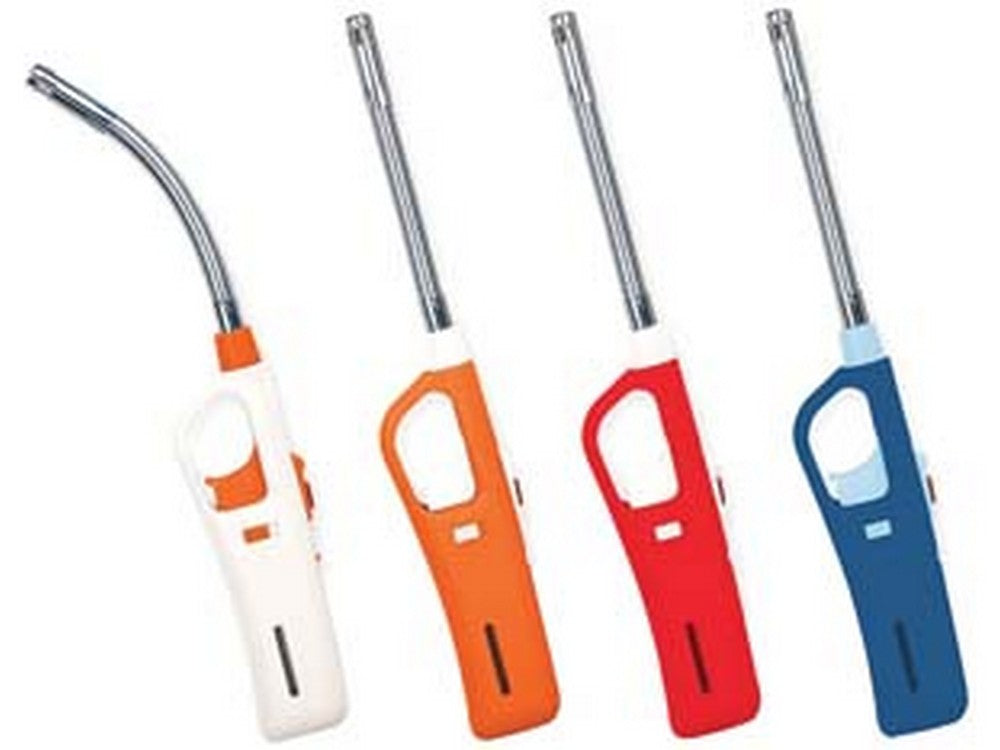 accendigas a fiamma flex con tubo flessibile - colori assortiti cod:ferx.fer288255