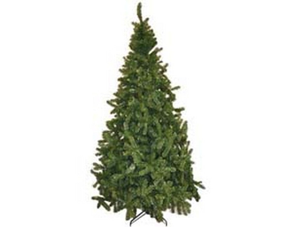 albero di natale pino verde - cm.150h. con 387 rami, base in metallo cod:ferx.fer290937