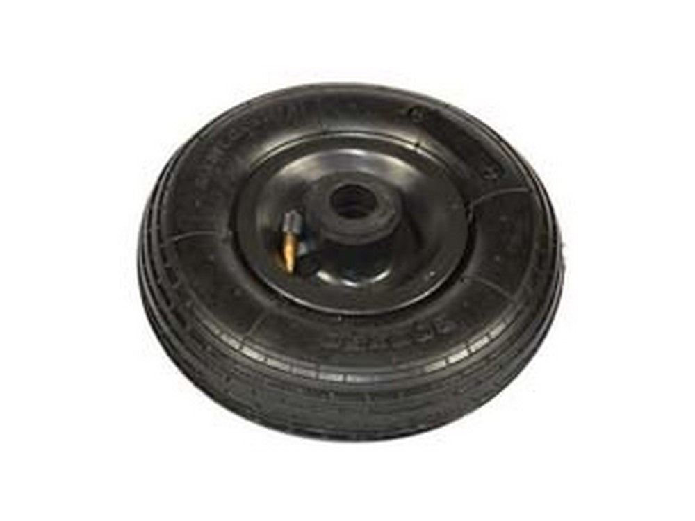 ruota per carrello pneumatica mm.200 con cuscinetto cerchio plastica - ? mm.200x50 foro mm.20 cod:ferx.fer290982