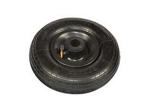 ruota per carrello pneumatica mm.200 con cuscinetto cerchio plastica - ? mm.200x50 foro mm.20 cod:ferx.fer290982