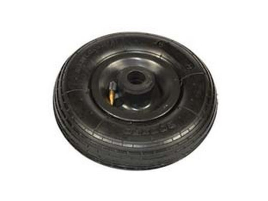 ruota per carrello pneumatica mm.200 con cuscinetto cerchio plastica - ? mm.200x50 foro mm.20 cod:ferx.fer290982